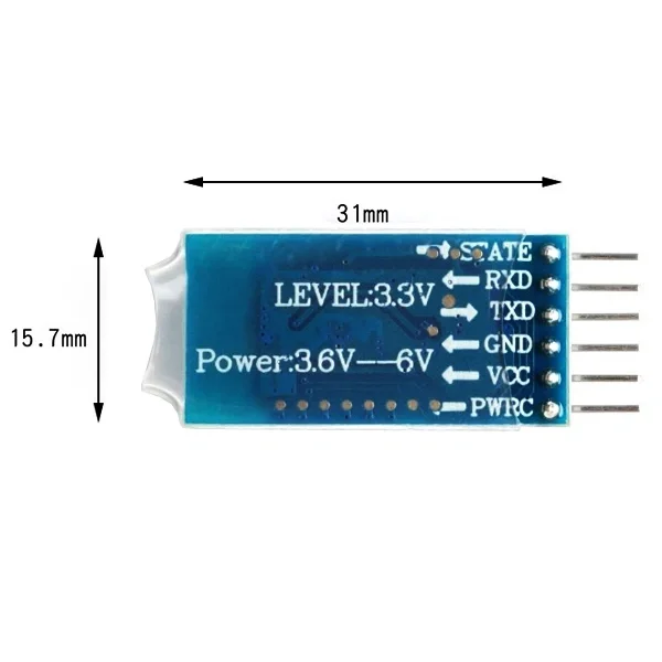 ماژول بلوتوث (SPP + BLE) JDY-33 Dual Mode Bluetooth
