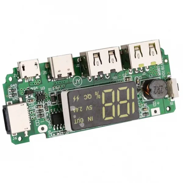 ماژول پاور بانک دارای نمایشگر H961-U