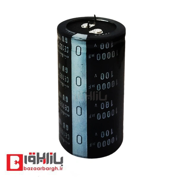 خازن الکترولیتی 10000 میکرو فاراد 100 ولت