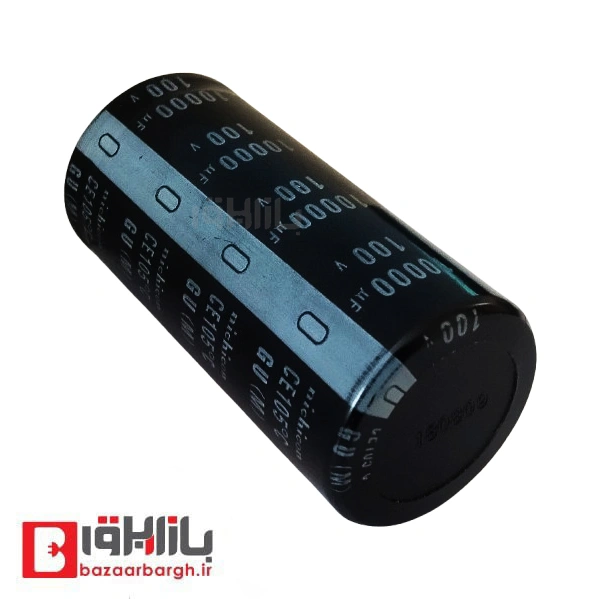 خازن الکترولیتی 10000 میکرو فاراد 100 ولت