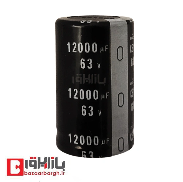 خازن الکترولیتی 12000 میکرو فاراد 63 ولت