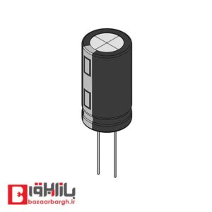 خازن الکترولیتی 390 میکرو فاراد 420 ولت