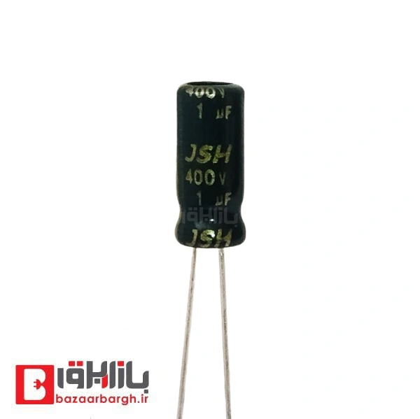 خازن الکترولیتی 1 میکرو فاراد 400 ولت