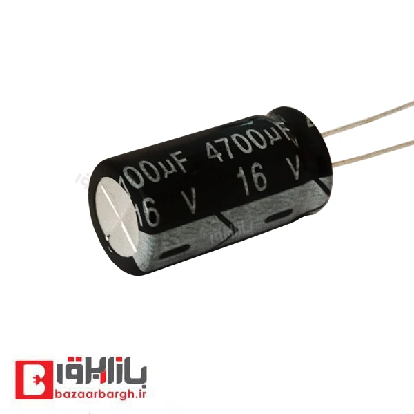 خازن الکترولیتی 4700 میکرو فاراد 16 ولت