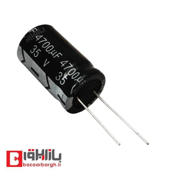 خازن الکترولیتی 4700 میکرو فاراد 35 ولت