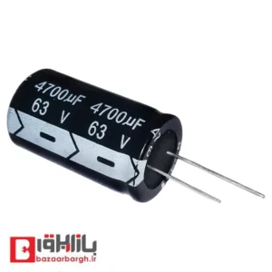 خازن الکترولیتی 4700 میکرو فاراد 63 ولت