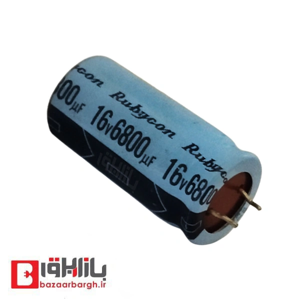 خازن الکترولیتی 6800 میکرو فاراد 16 ولت