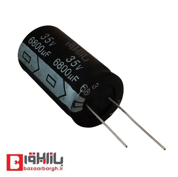 خازن الکترولیتی 6800 میکرو فاراد 35 ولت