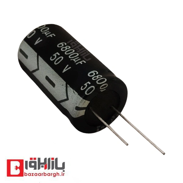 خازن الکترولیتی 6800 میکرو فاراد 50 ولت