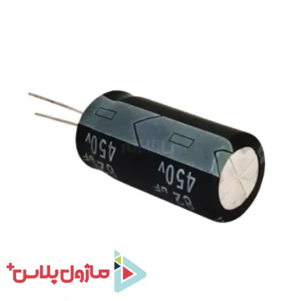 خازن الکترولیتی 82 میکرو فاراد 450 ولت