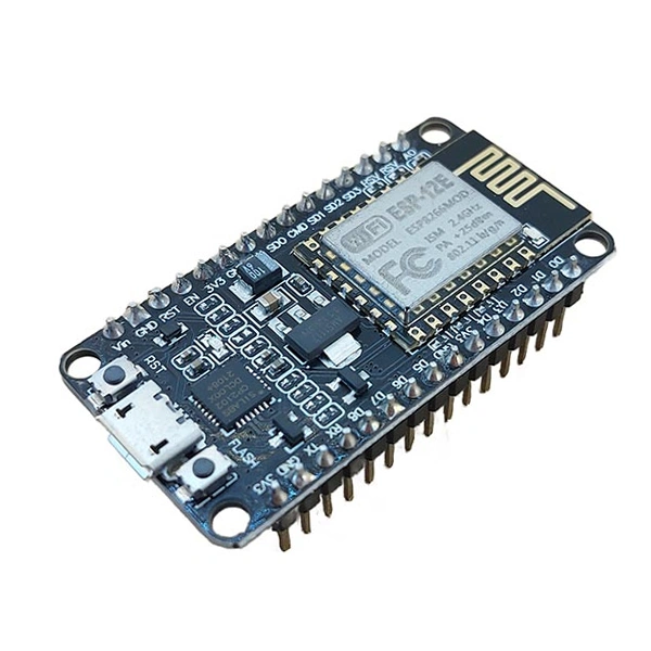 برد NodeMcu هسته وای فای ESP8266 (ESP-12E) و رابط سریال CP2102