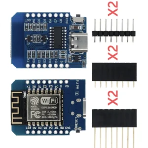 برد wifi آردوینو WeMos D1 mini با هسته ESP8266 با Type C