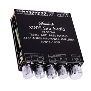 برد آمپلی فایر 2.1 کانال 2X50W + 100W مدل XY-S100H