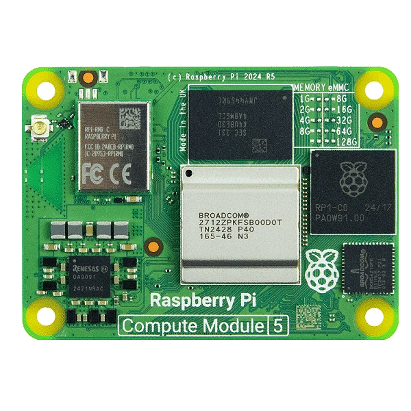 برد رسپبری CM5 مدل CM5104032 ساخت انگلستان Raspberry Pi Compute Module 5