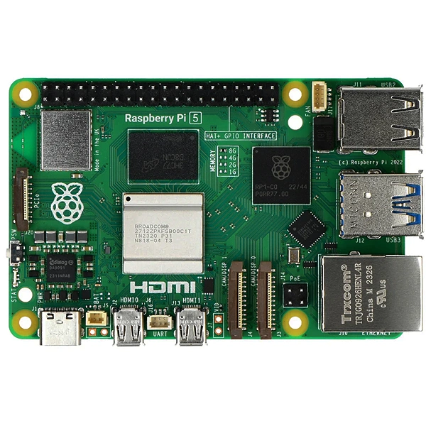 برد رسپبری پای 5 رم 8 گیگابایت | Raspberry pi 5 with 8G RAM