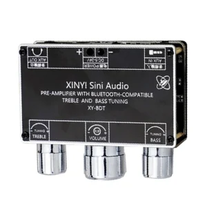ماژول پری آمپلی فایر با بلوتوث XY-BDT-B PREAMPLIFIER سه ولومه
