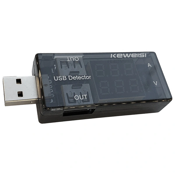 نمایشگر میزان ولتاژ و جریان پورت USB مدل D02
