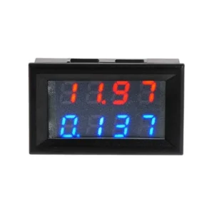 نمایشگر ولتاژ و جریان DC (قرمز آبی 4Digit)