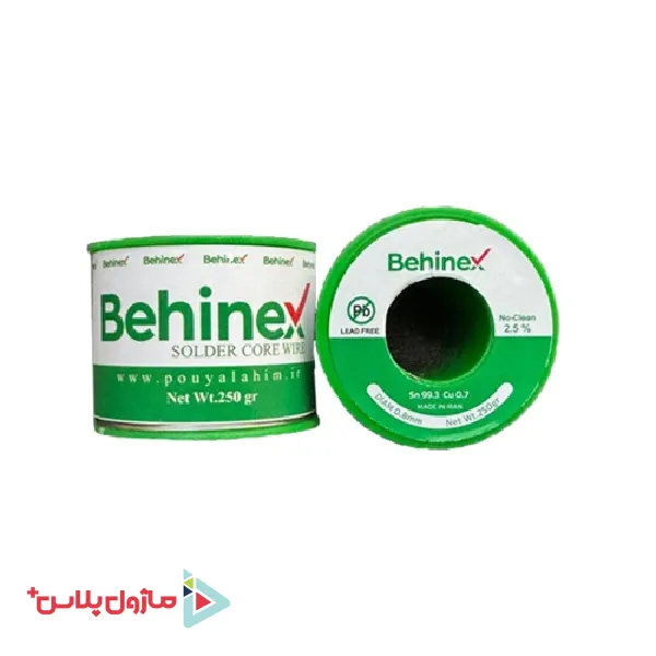 سیم لحیم 0.8 میلی متری 250 گرمی لید فری بهینکس