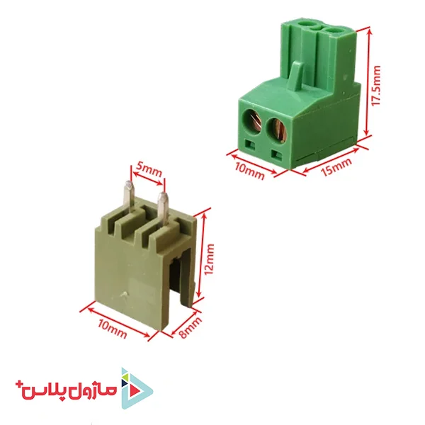 ترمینال فونیکس 2 پین صاف
