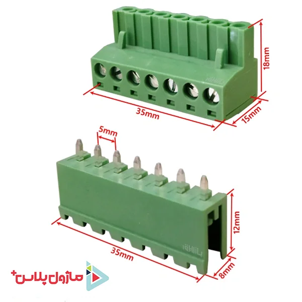 ترمینال فونیکس 7 پین صاف