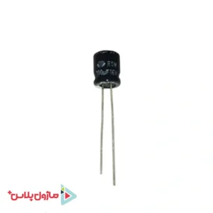 خازن الکترولیتی 100 میکرو فاراد 16 ولت