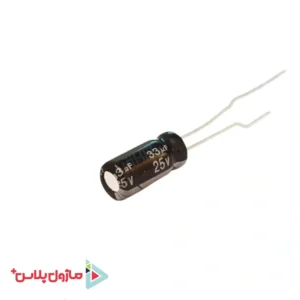 خازن الکترولیتی 33 میکرو فاراد 25 ولت
