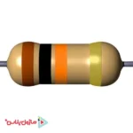 مقاومت 10 کیلو اهم 1/4 وات 5 درصد (بسته 50 عددی)