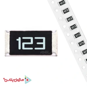 مقاومت 12 کیلو اهم SMD 1206 (بسته 20 عددی)