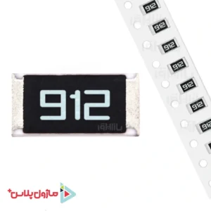 مقاومت 9.1 کیلو اهم SMD 1206 (بسته 20 عددی)