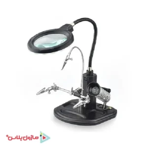 پايه هويه ذره‌ بين دار گیره‌دار TE-802