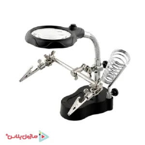 پایه هویه گیره ذره‌بین‌دار مدل TE-801