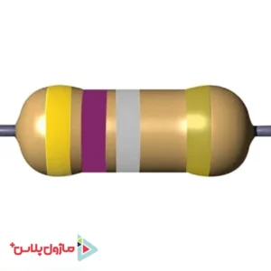 مقاومت 0.47 اهم 1 وات 5 درصد (بسته 10 عددی)