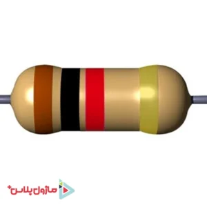 مقاومت 1 کیلو اهم 1 وات 5 درصد (بسته 10 عددی)