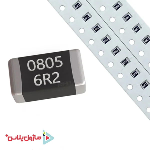 مقاومت 6.2 اهم SMD 0805 (بسته 30 عددی)