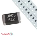 مقاومت 6.2 کیلو اهم SMD 0805 (بسته 30 عددی)