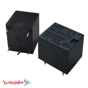 رله 24 ولت میلون 10 آمپر 5 پایه HKP